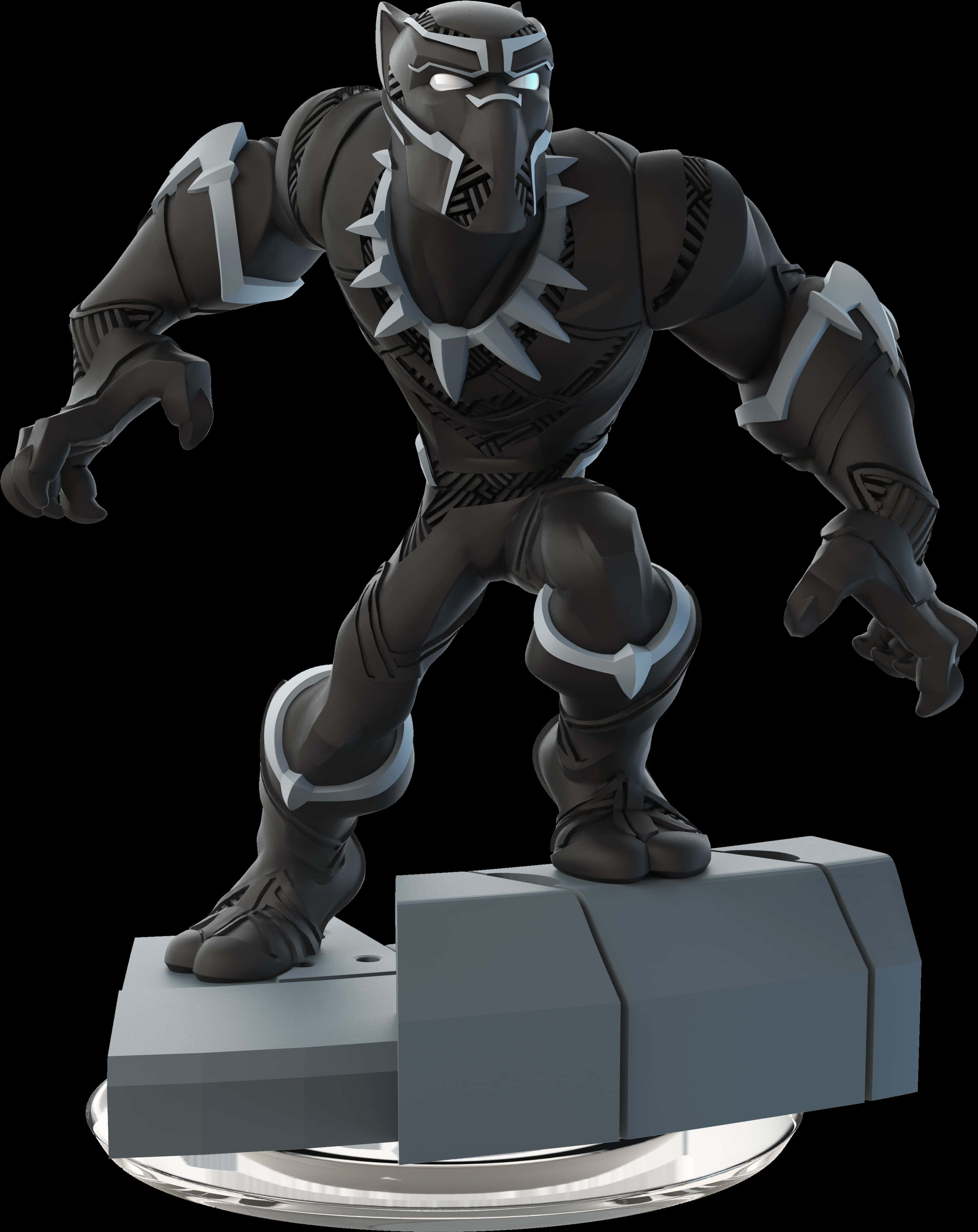 Black Panther Di Figurine - Marvel Black Panther Disney Infinity, HD Png Download PNG with transparent background