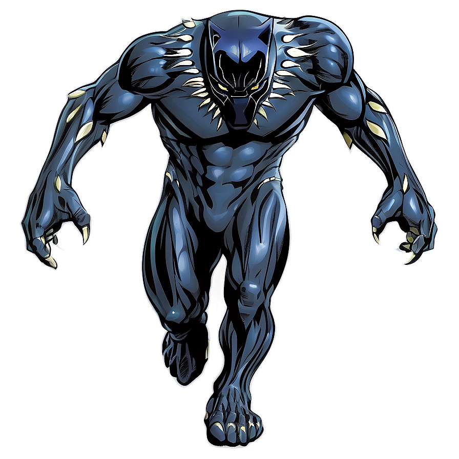 Black Panther Tribal Design Png Blv