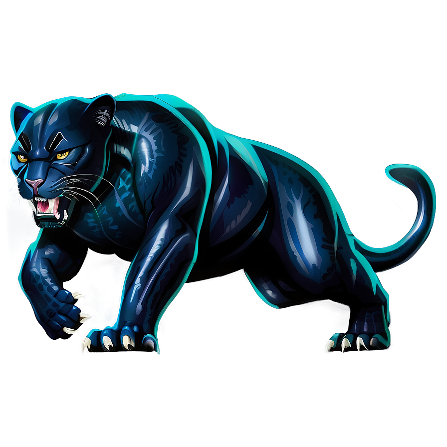 Black Panther Vector Png Trv