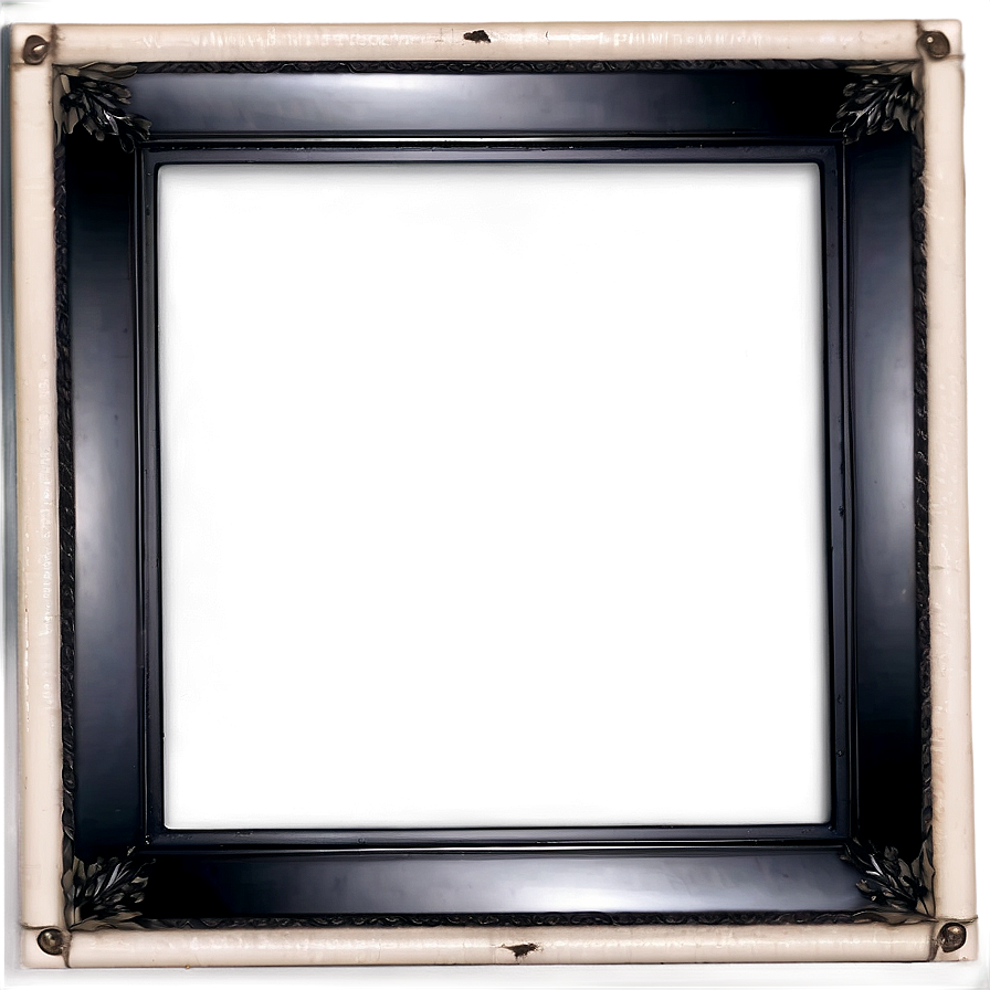 Black Photo Frame PNG qxw30 PNG image with a transparent background, free high-resolution download