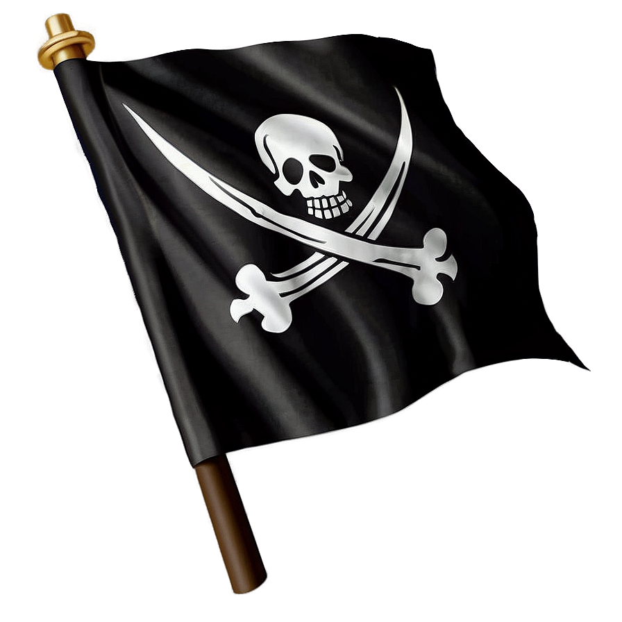 Black Pirate Flag Png Jfa