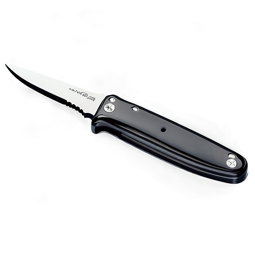 Black Pocket Knife Png Too