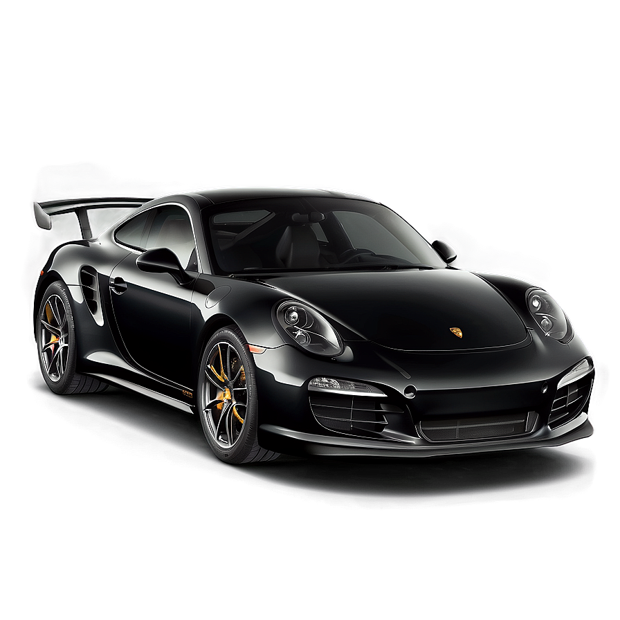 Black Porsche Png 05062024