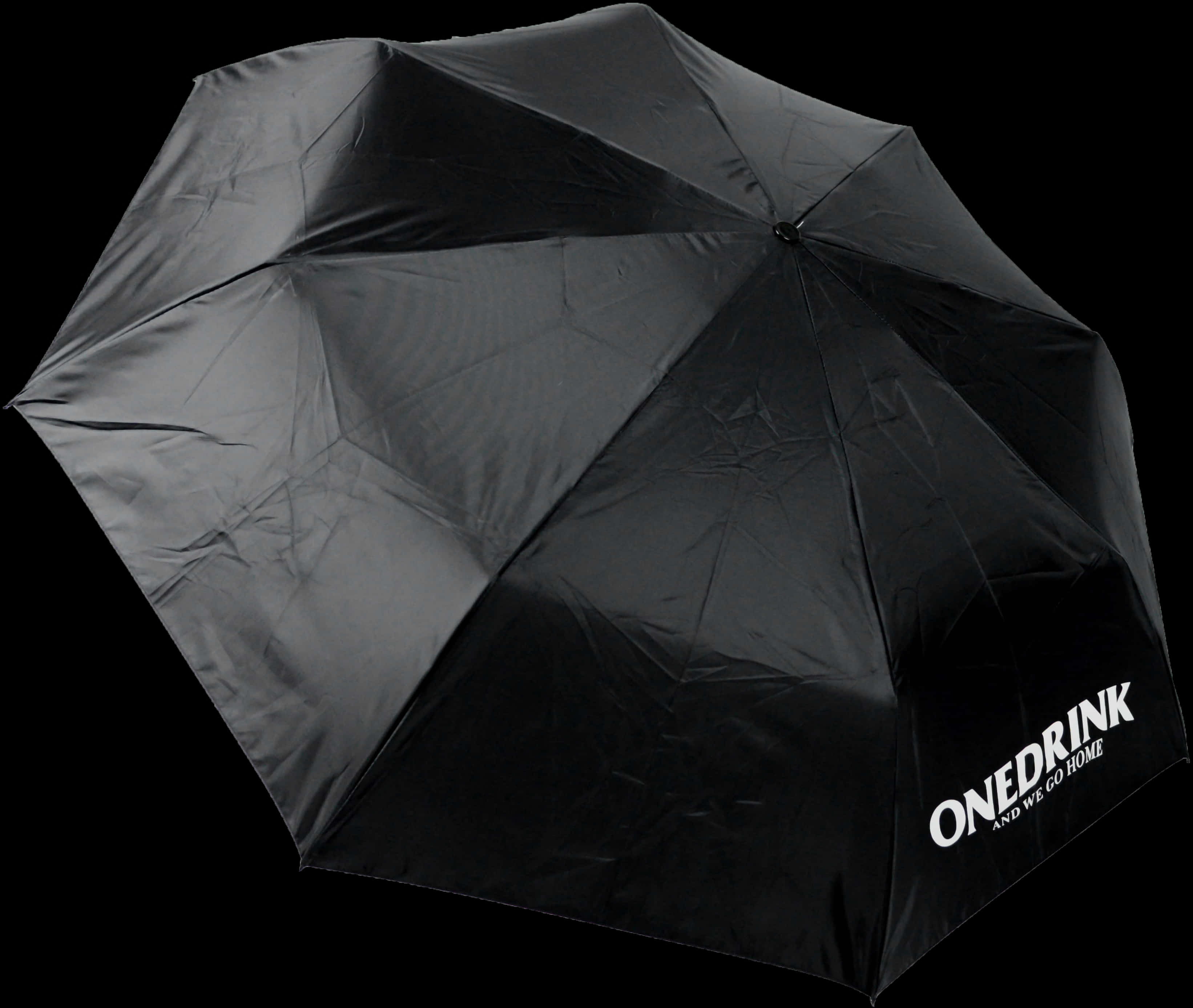 Black Promotional Umbrella