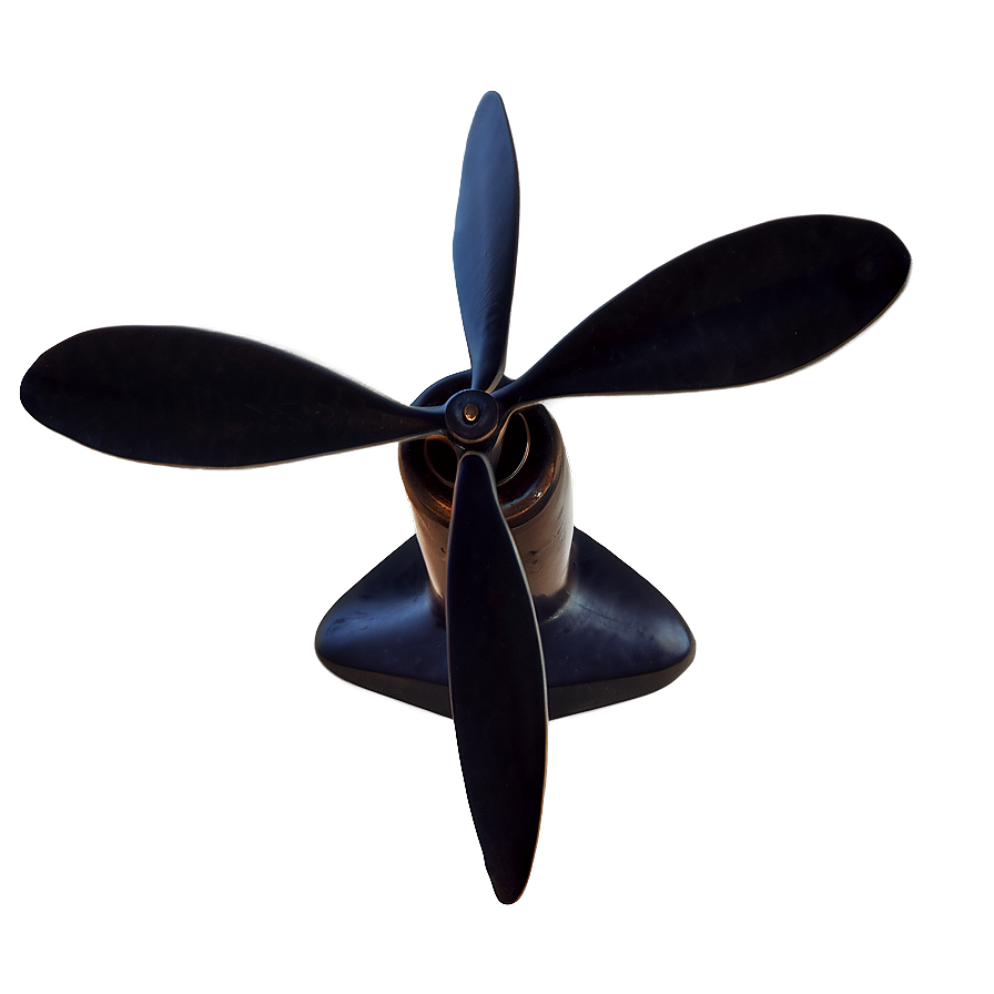 Black Propeller Png 06282024