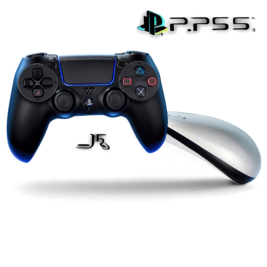 Black Ps5 Controller Png 06132024