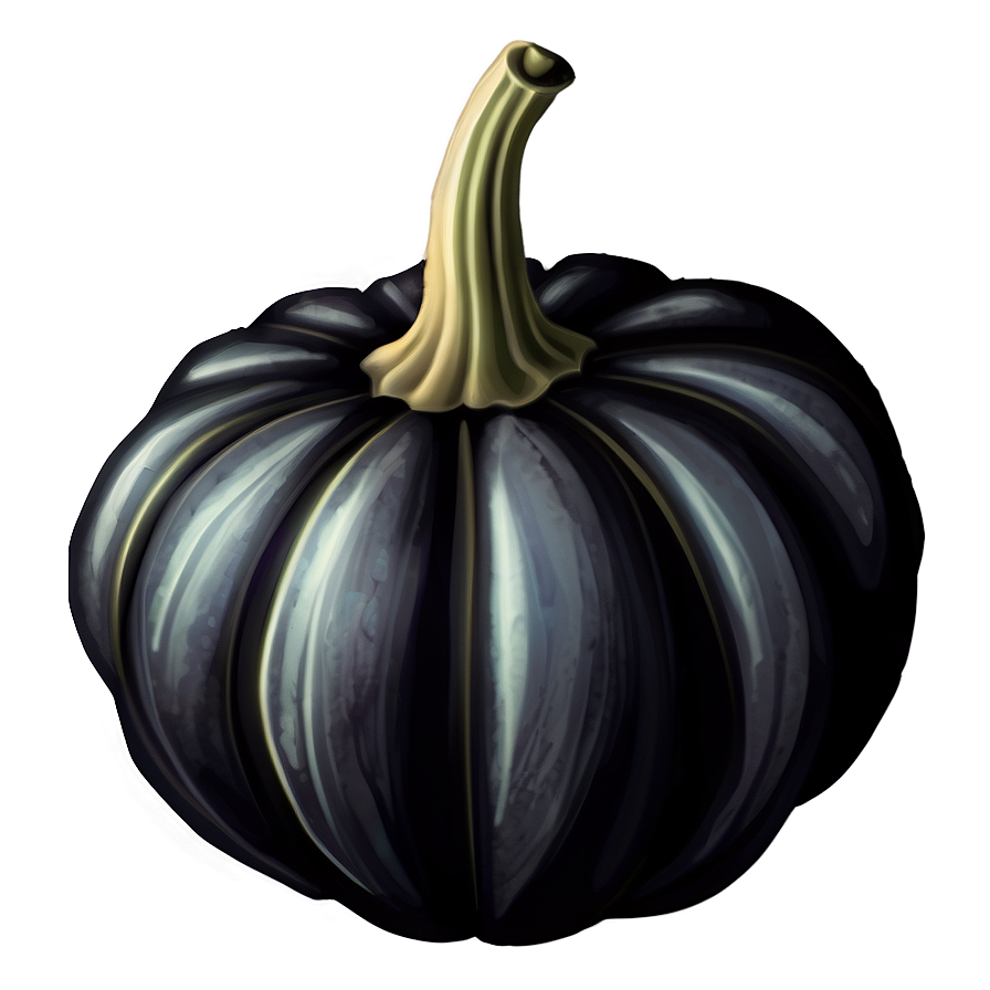 Black Pumpkin Illustration Png 23