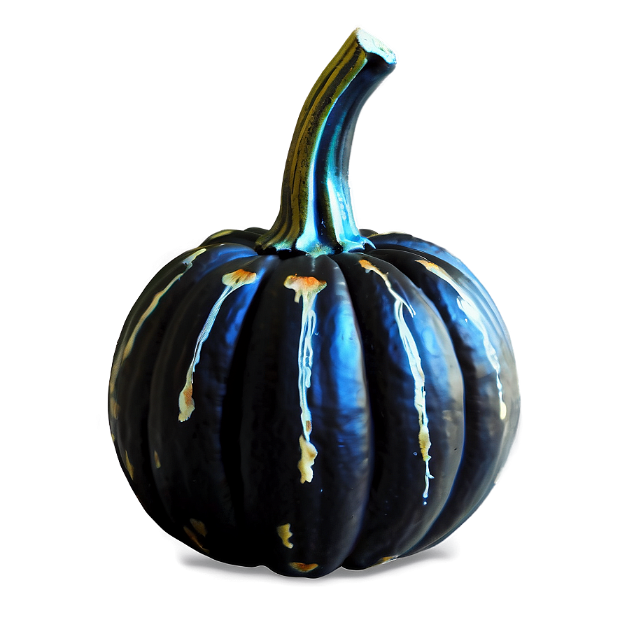 Black Pumpkin With Cat Png 99