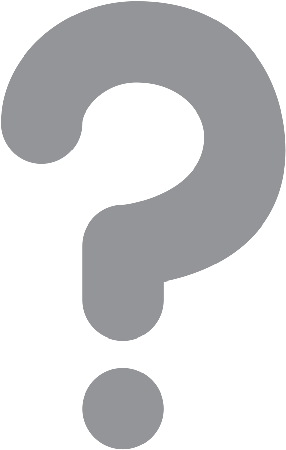 Black Question Mark Emoji Clipart , Png Download - Question Mark Png Image Grey, Transparent Png