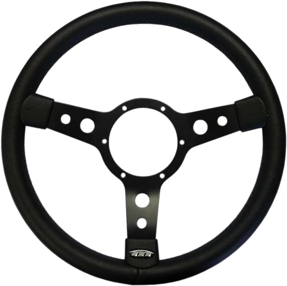 Black Racing Steering Wheel