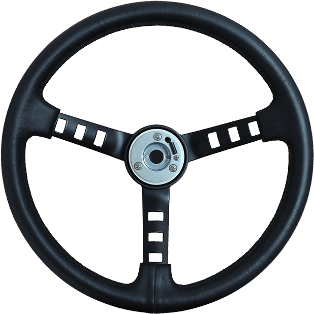 Black Racing Steering Wheel