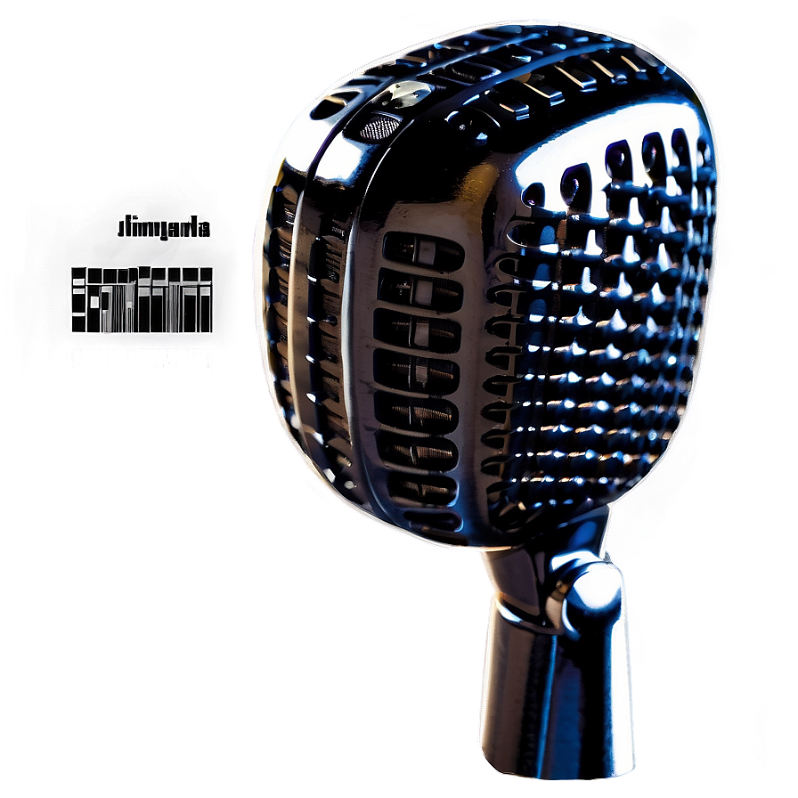 Black Radio Microphone Png 58