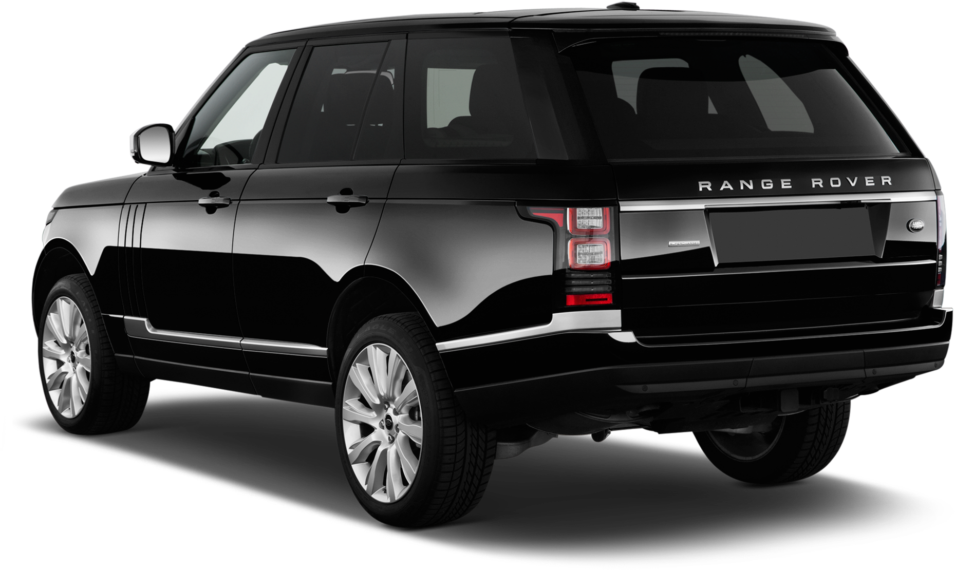 Black Range Rover Luxury S U V