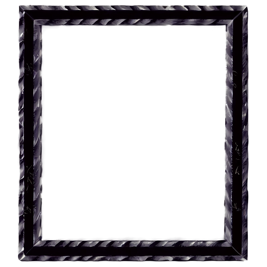 Black Rectangle Border Png Liw