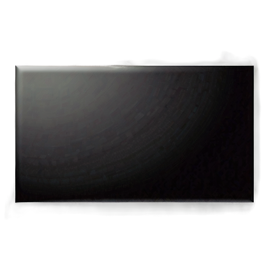 Black Rectangle For Overlay Design Png 05252024