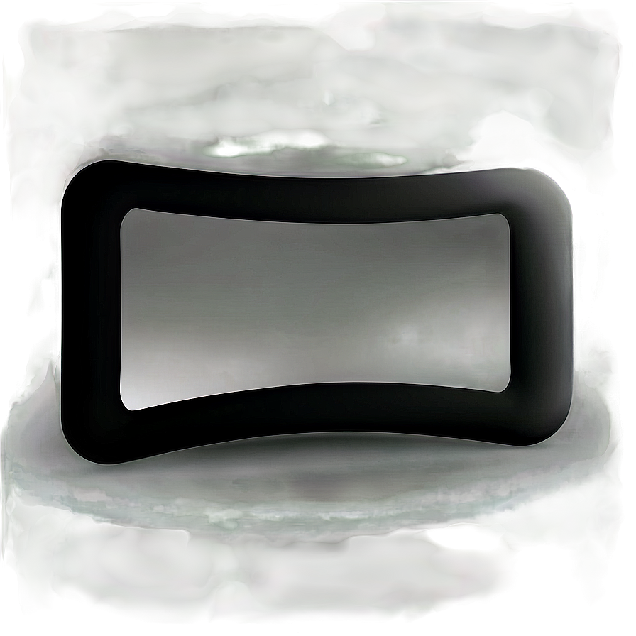 Black Rectangle For Ui Png Pvm