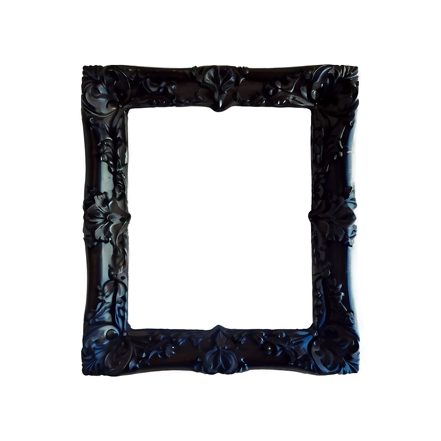 Black Rectangle Frame PNG tos77 PNG image with a transparent background, free high-resolution download