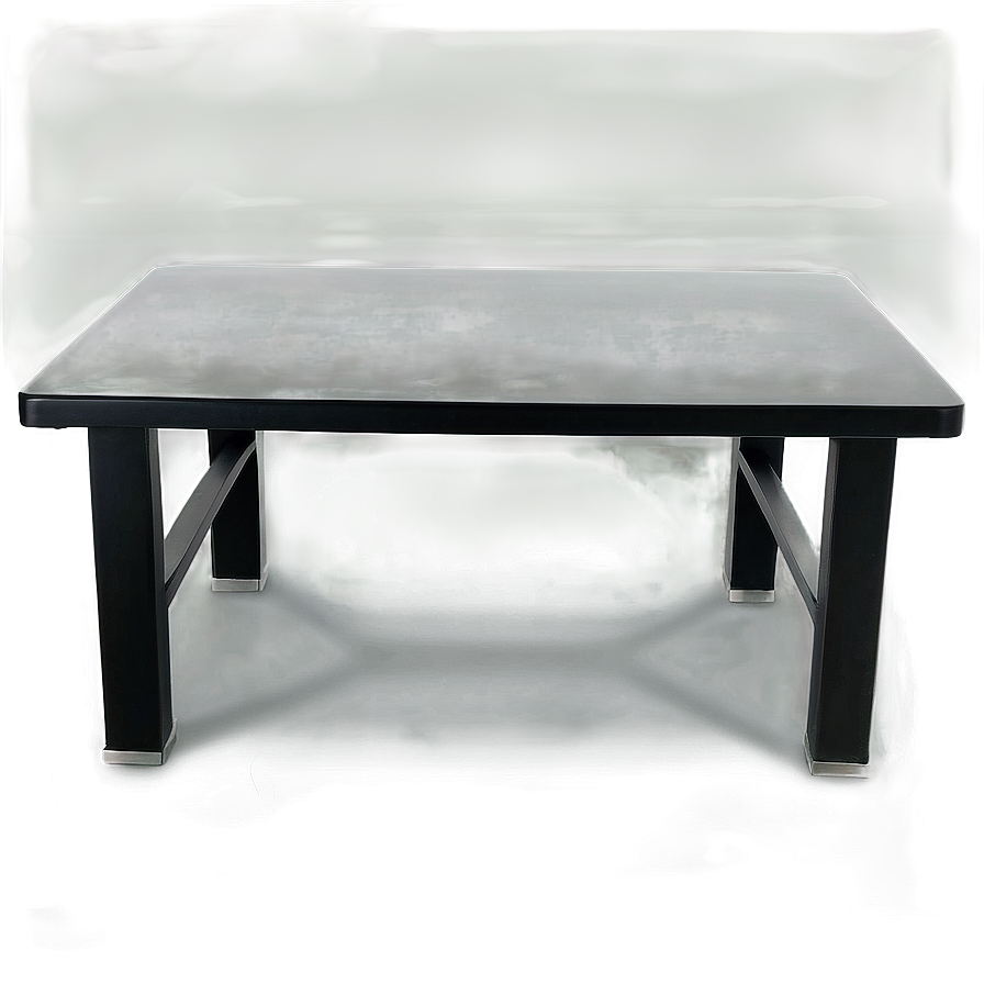 Black Rectangular Table Png Hlj26