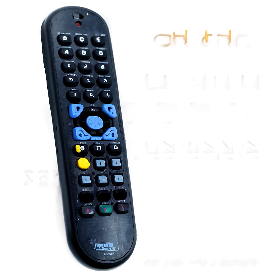 Black Remote Control Png Cnm