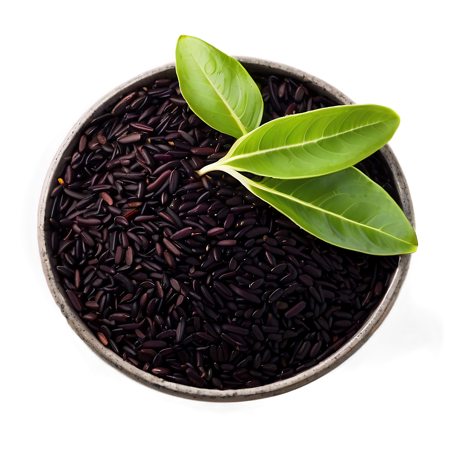 Black Rice Png 1