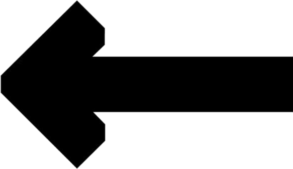 Black Right Arrow Sign PNG with transparent background