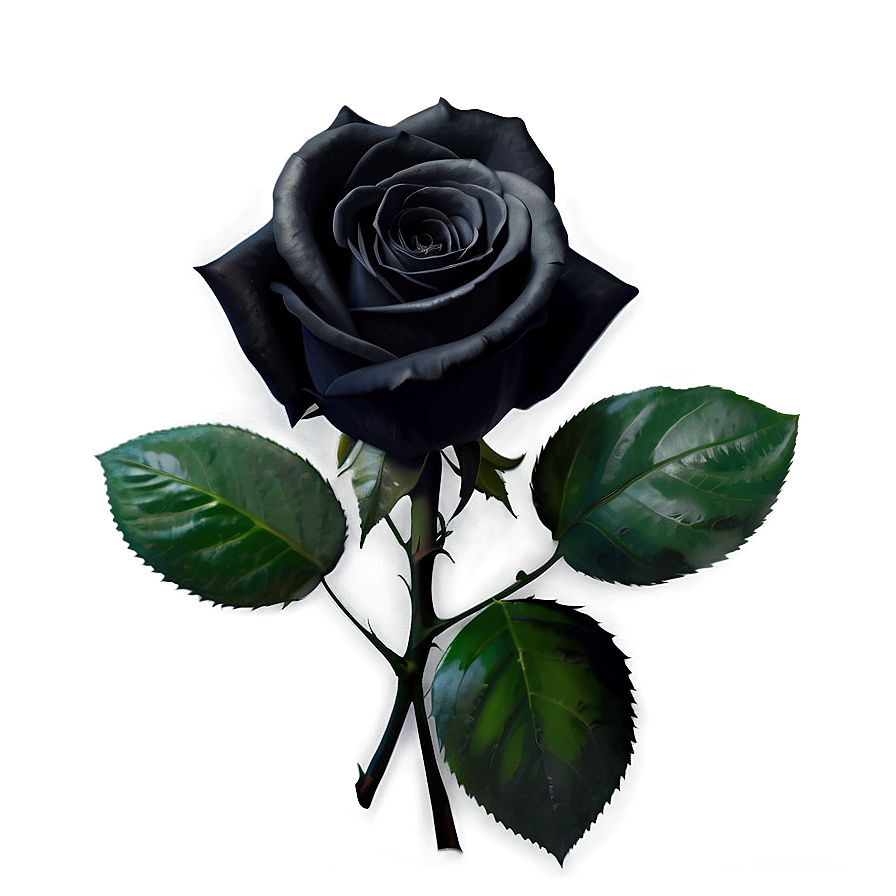 Black Roses For Funeral Png Inj87