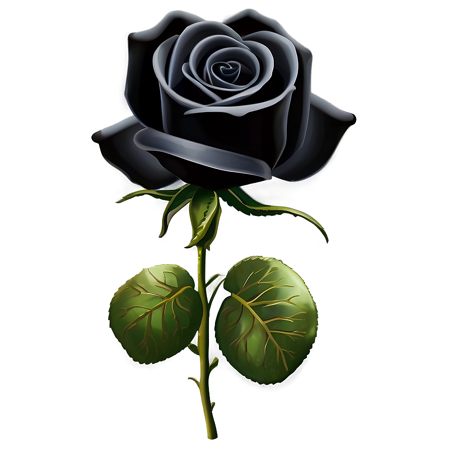 Black Roses Icon Png 06212024