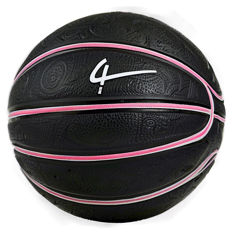 Black Rubber Basketball Png Cpn28