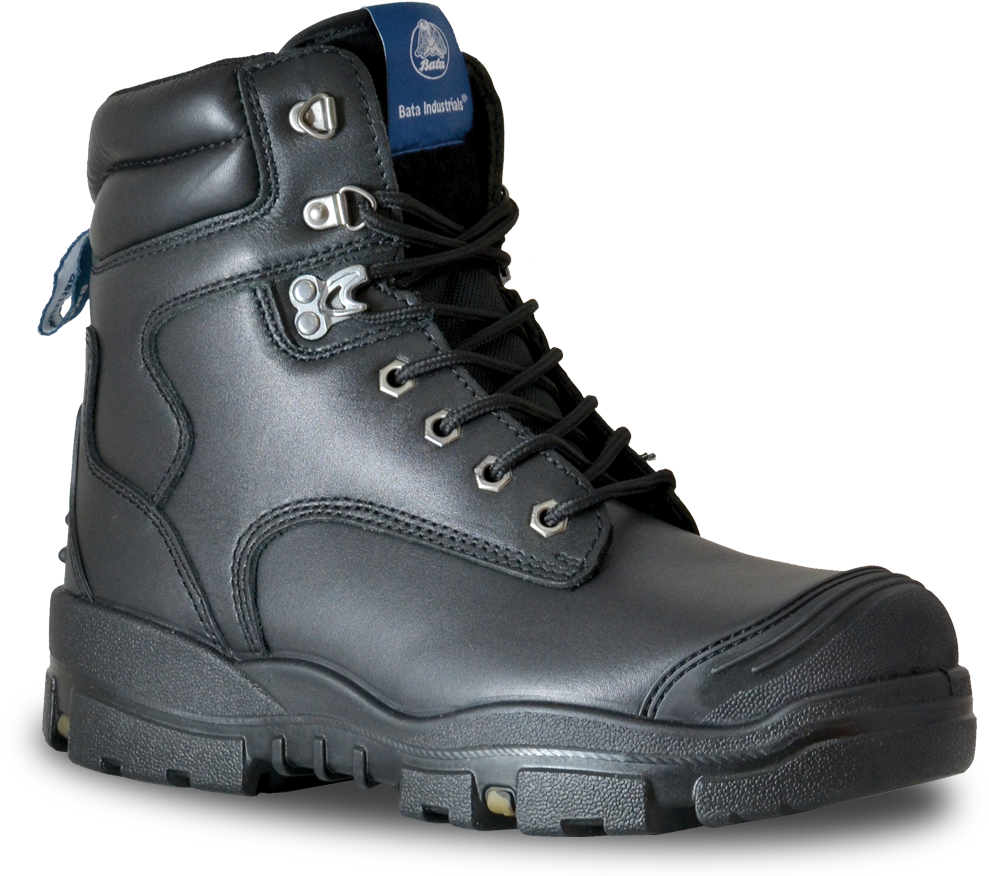 Black Safety Boot Side View