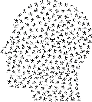Black Screen Placeholder PNG with transparent background