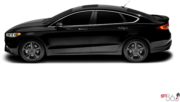 Fusion - Ford Fusion Sport 2017 Black, HD Png Download PNG with transparent background