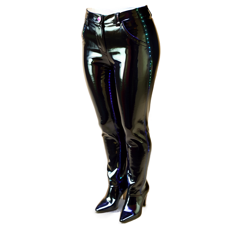 Black Sequin Pants Png Qvd