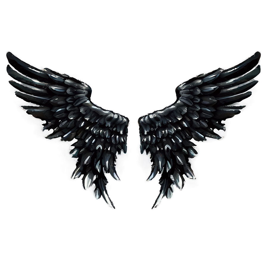 Black Seraph Wings PNG 66 PNG with transparent background