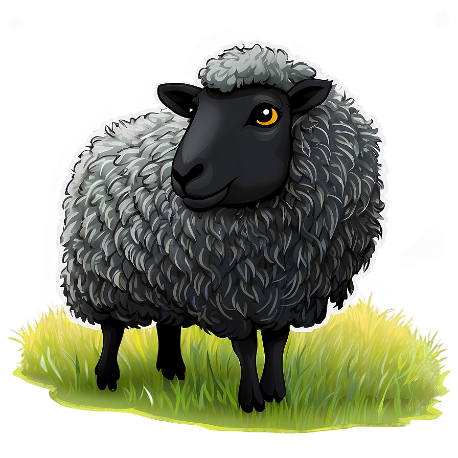 Black Sheep Clipart Png Lny65