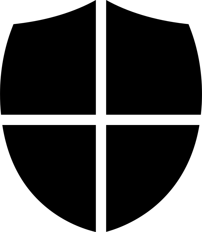 Black Shield Icon