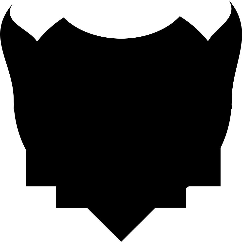 Black Shield Silhouette