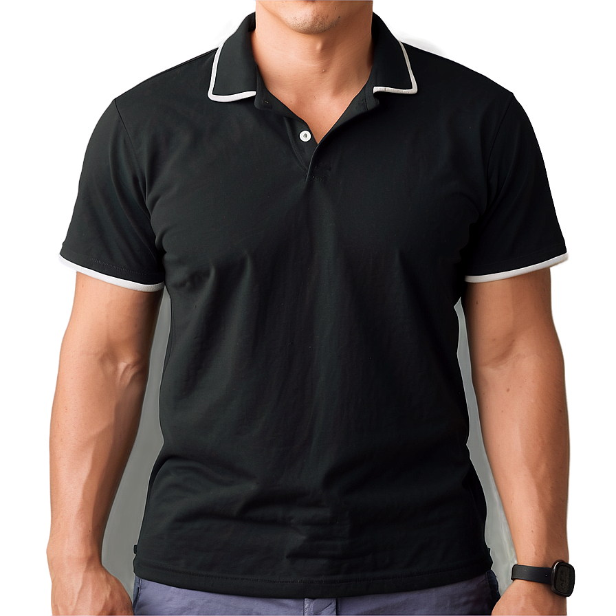 Black Shirt Collar Png Vrq76