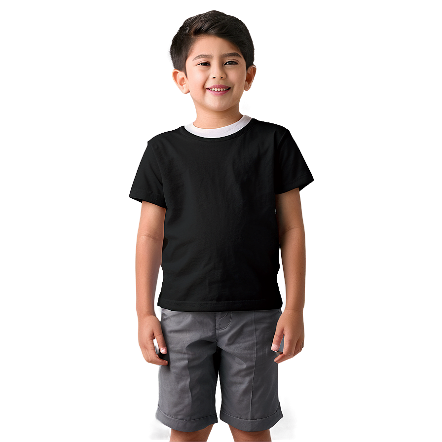 Black Shirt For Boys Png Ave17