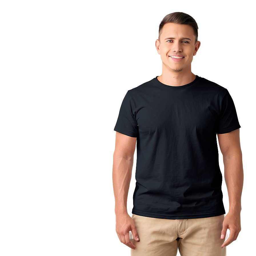 Black Shirt Mockup Png Rpc54