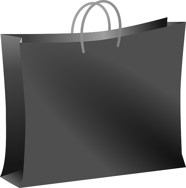 Carryout Bag, Carrier Bag, Shopping Bag, Carry-all - Black Shopping Bags Clipart, HD Png Download PNG image with a transparent background, free high-resolution download