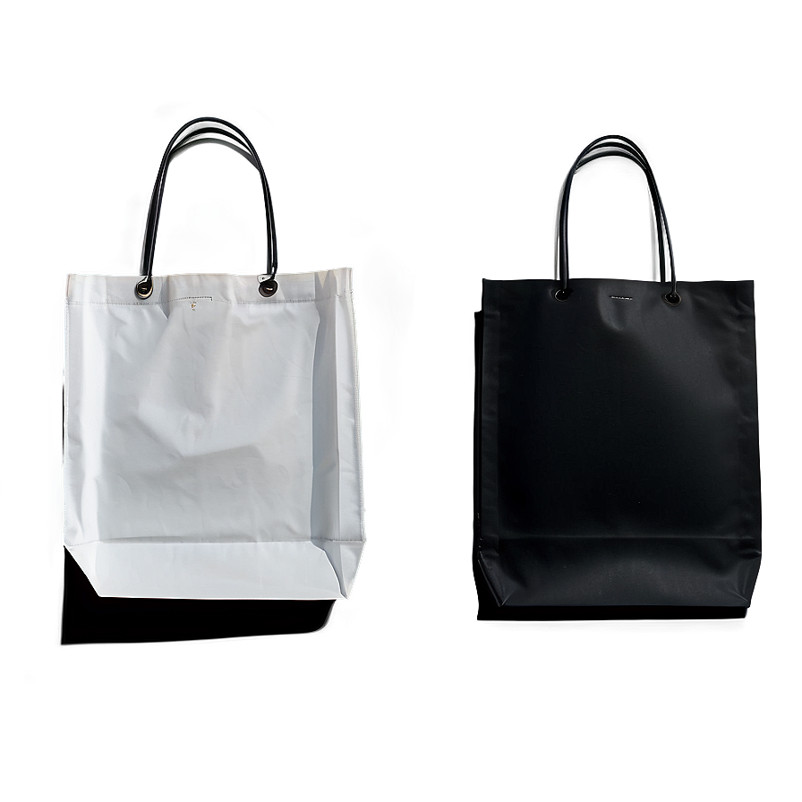 Black Shopping Bag Png 05252024