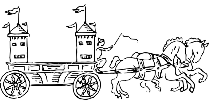 Black Silhouette Horse Profile.jpg PNG with transparent background