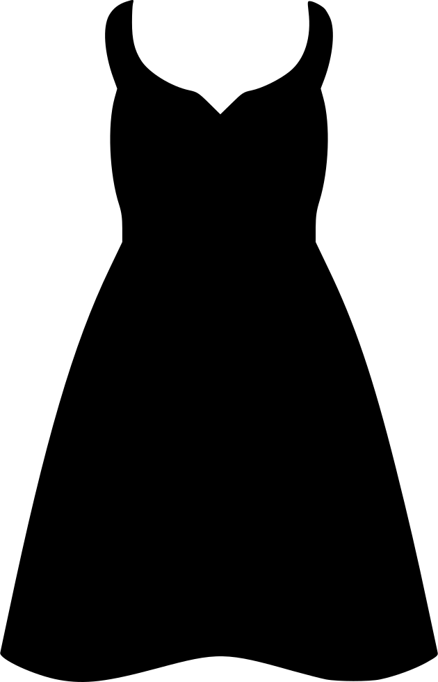 Woman Dress Lady Summer - Little Black Dress, HD Png Download PNG with transparent background