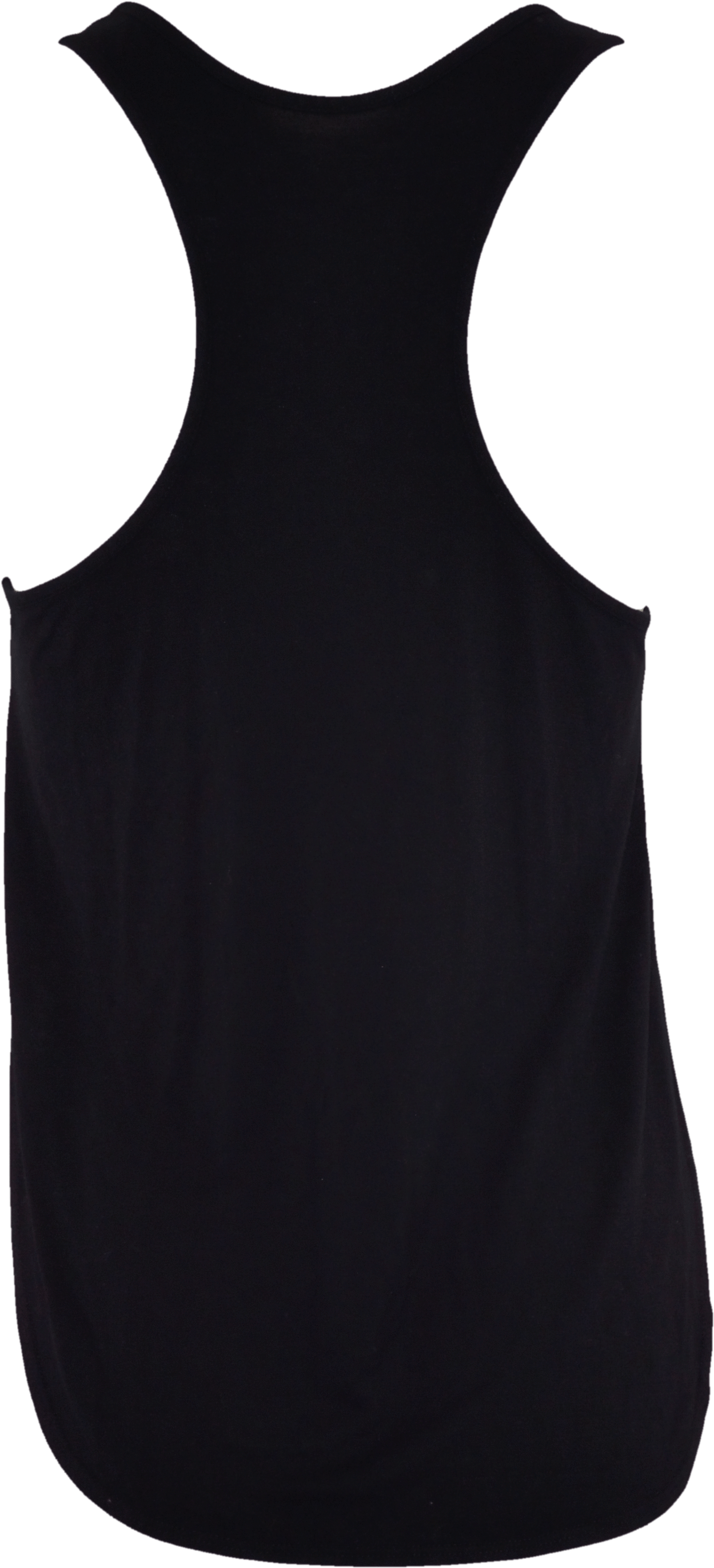 Transparent Black Tank Top Png - Black Black Tank Top Front And Back Png, Png Download PNG with transparent background