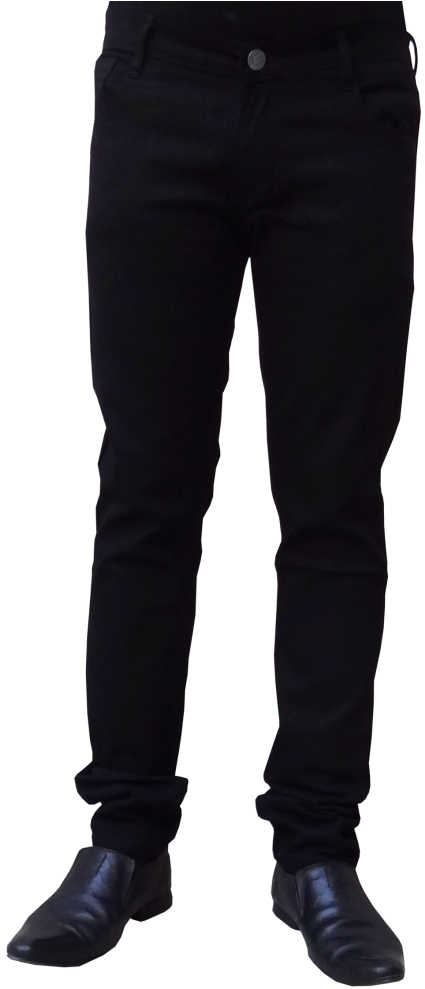 Black Slim Fit Jeans Men