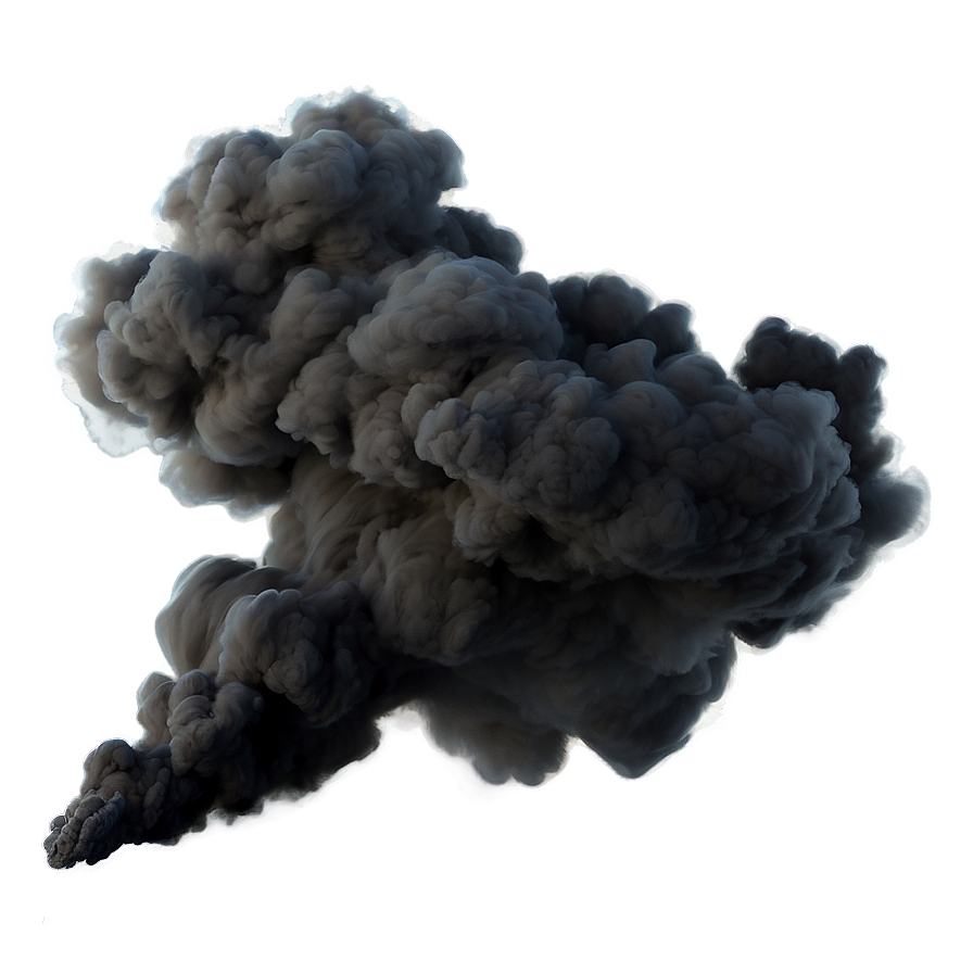 Black Smoke Cloud PNG sgp80 PNG image with a transparent background, free high-resolution download