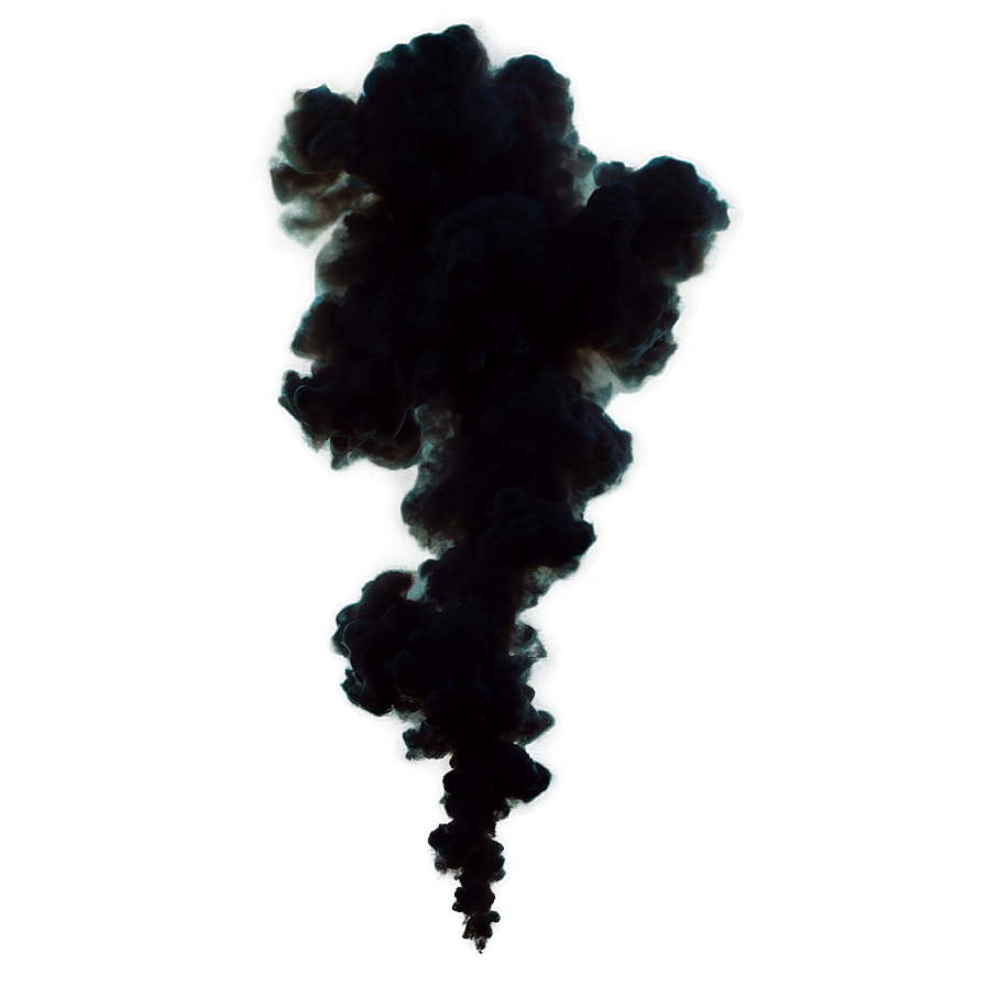 Black Smoke Effect PNG 05252024 PNG with transparent background