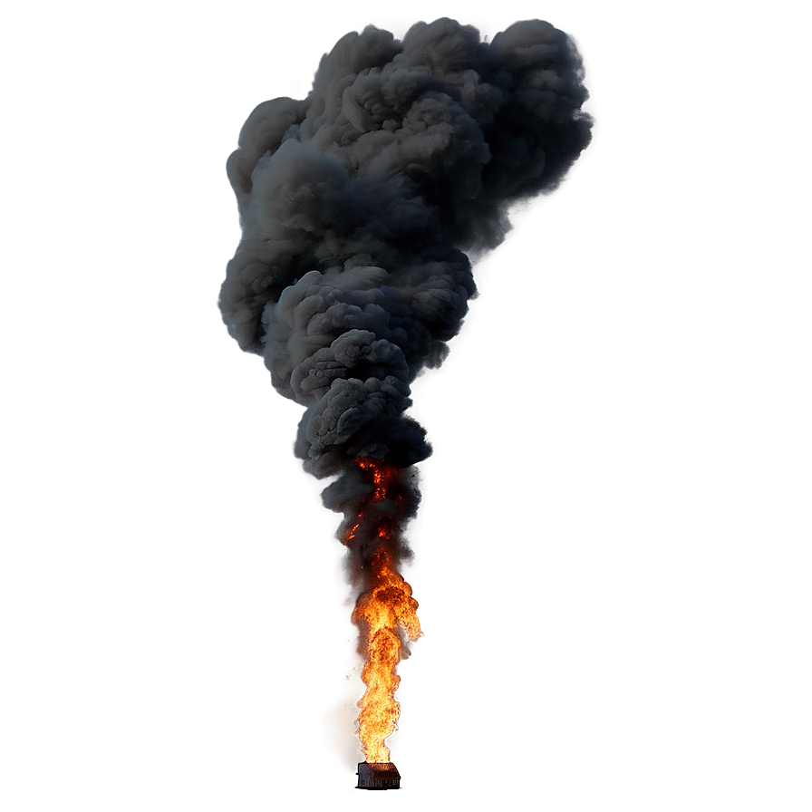 Black Smoke Flare Png Ivs76