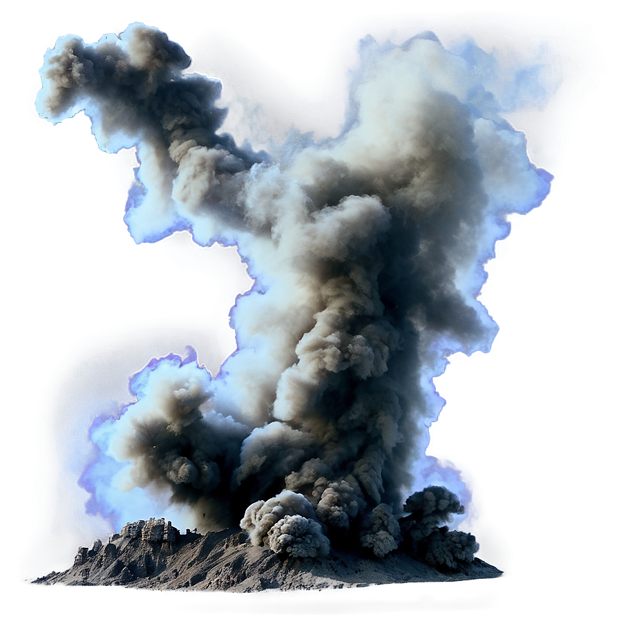 Black Smoke Flow Png 9