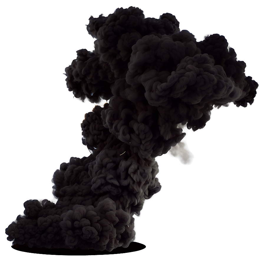 Black Smoke Gust Png 44